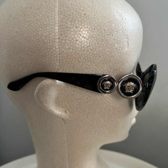 VERSACE MEDUSA BIGGIE OVAL SUNGLASSES main image 7